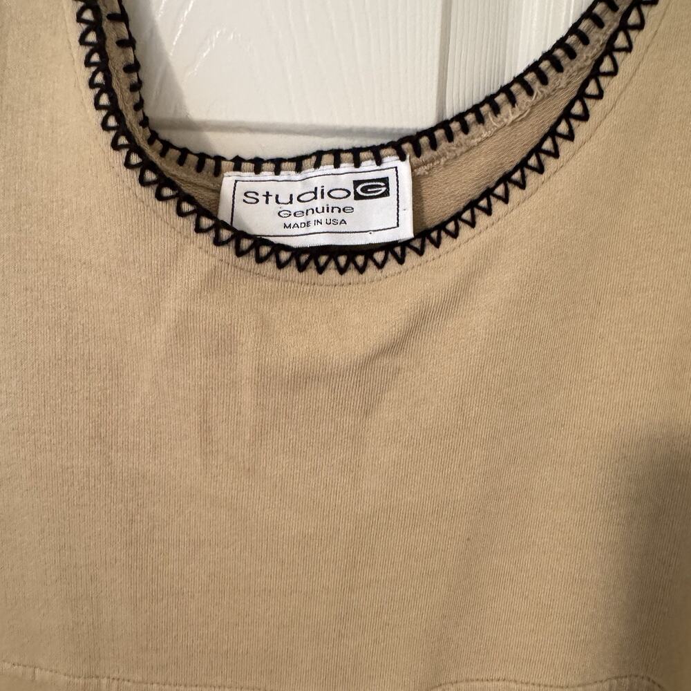 VTG 90’s Safari maxi dress Giraffe teacher resort wear Size M 2 piece knit - Picture 6 of 7